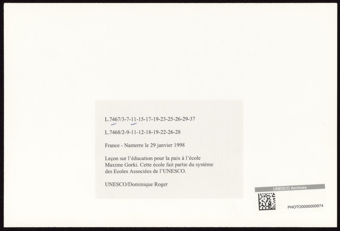Peace education, Nanterre - UNESCO - PHOTO0000000974 0000.tiff
